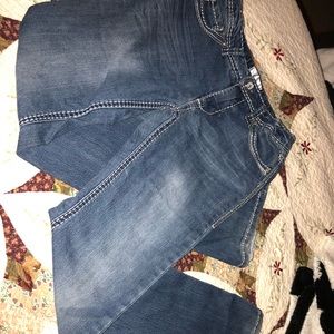 Girls jeans, adjustable waist